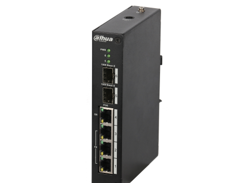 PFS3206-4P-96   4 Kanal PoE Switch ( 3FE PoE +1GE PoE +2GE SFP )