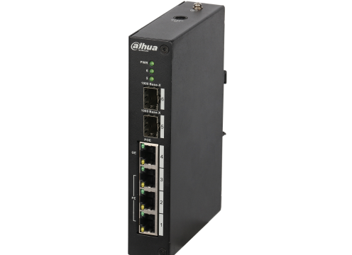 PFS3206-4P-96     4 Kanal PoE Yönetilebilir Switch ( 3FE PoE +1GE PoE +2GE SFP )